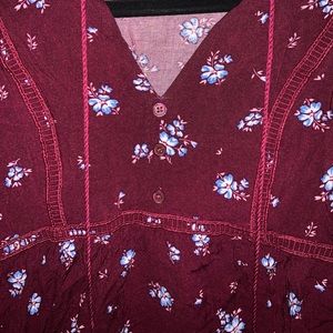 Mudd Long Sleeve Blouse